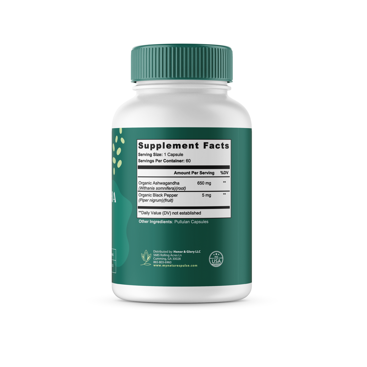 Nature's Pulse Organic Ashwagandha