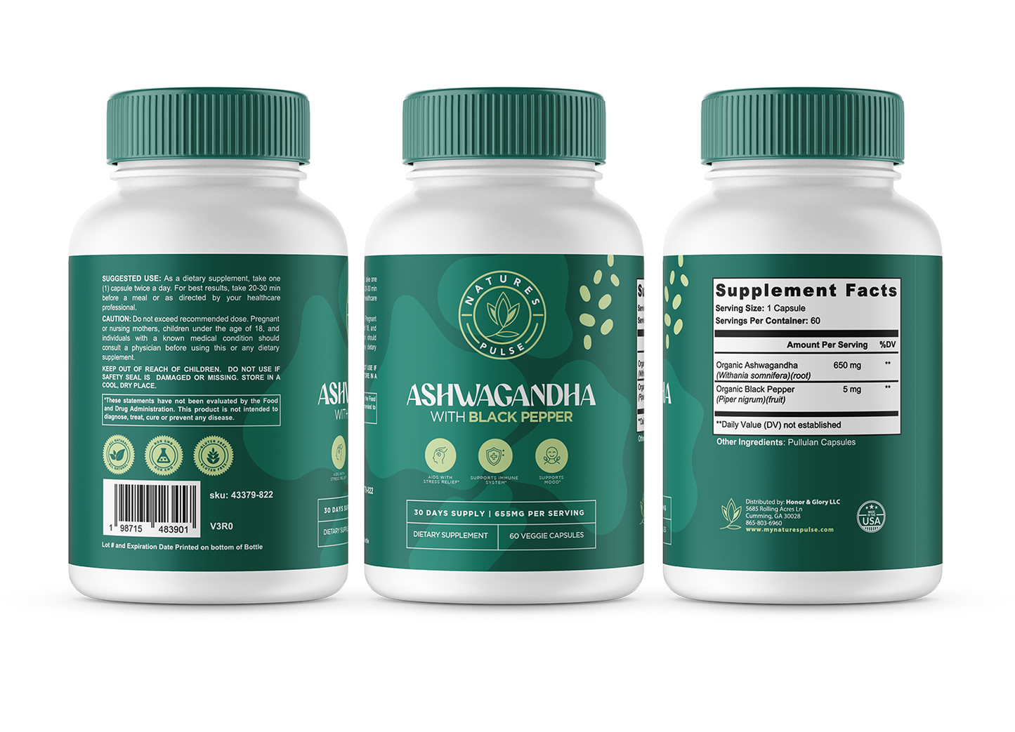 Nature's Pulse Organic Ashwagandha