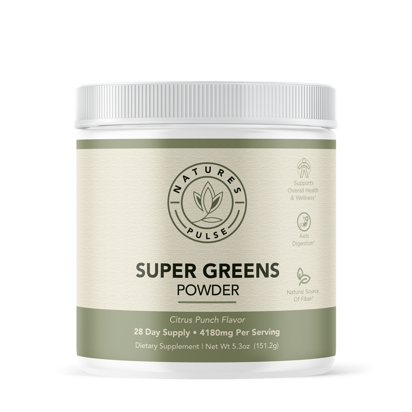 Nature's Pulse Organic Super Greens - Nature’s Pulse
