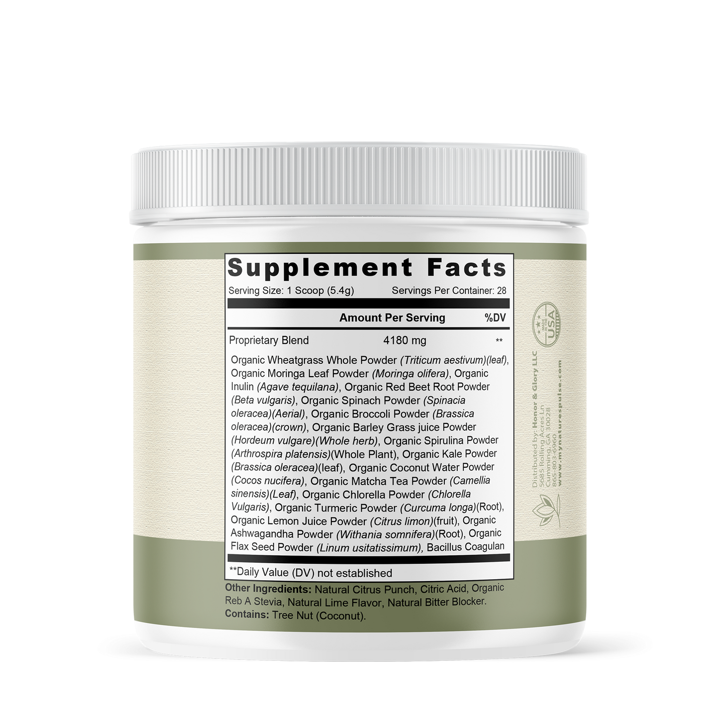 Nature's Pulse Organic Super Greens - Nature’s Pulse