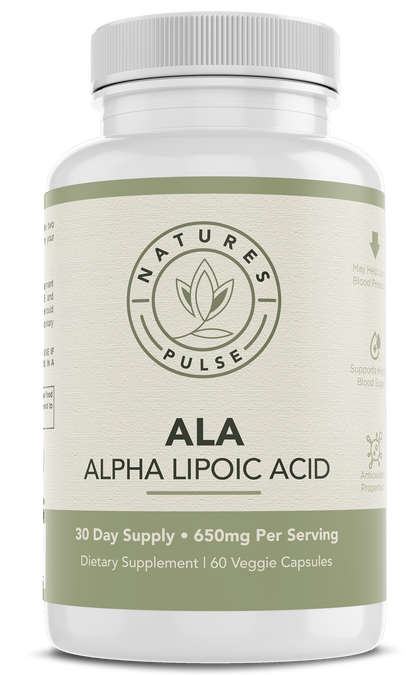 Nature's Pulse Alpha-lipoic acid (ALA)