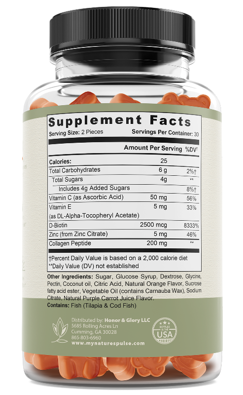 Nature's Pulse Collagen Gummies