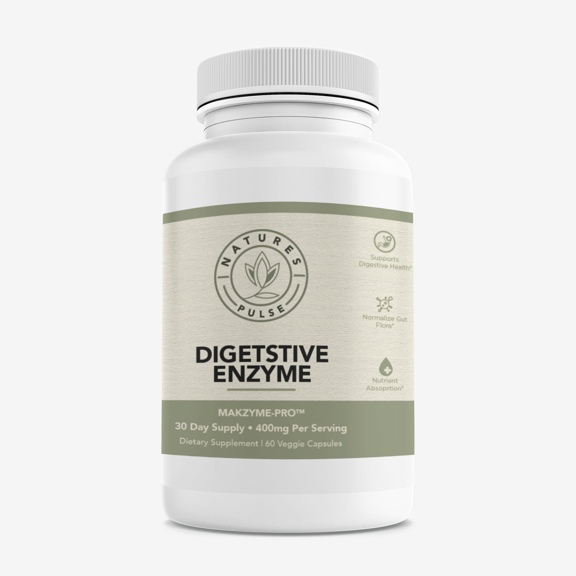 Nature's Pulse Organic Digestive Enzymes - Nature’s Pulse