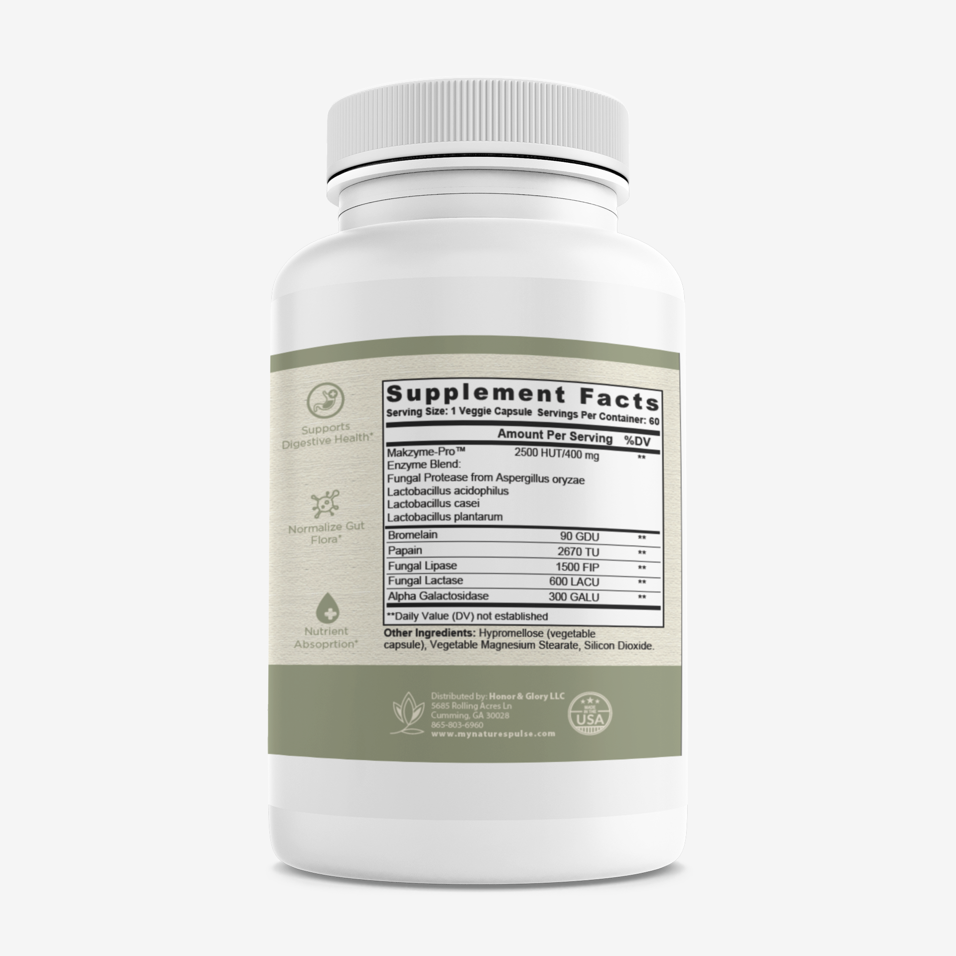 Nature's Pulse Organic Digestive Enzymes - Nature’s Pulse