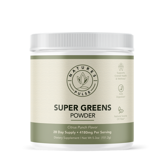 Nature's Pulse Organic Super Greens - Nature’s Pulse