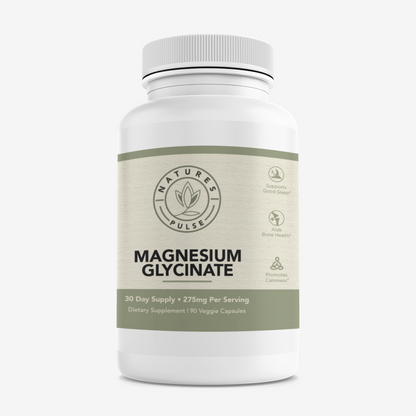 Nature's Pulse Organic Magnesium Glycinate - Nature’s Pulse