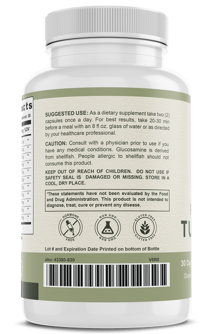 Nature's Pulse Organic Platinum Turmeric w/ BioPerine and Ginger - Nature’s Pulse